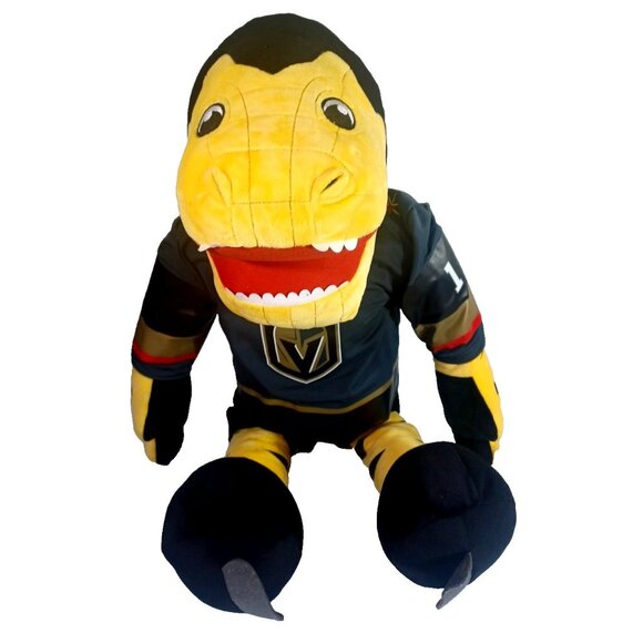 Huge Las Vegas Golden Knights NHL Mascot Chance 28" Stuffed Plush Toy Rare Licen - Picture 2 of 7